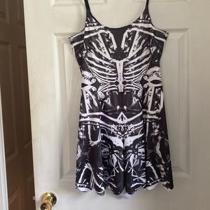 BlackMilk Bone Machine Playsuit